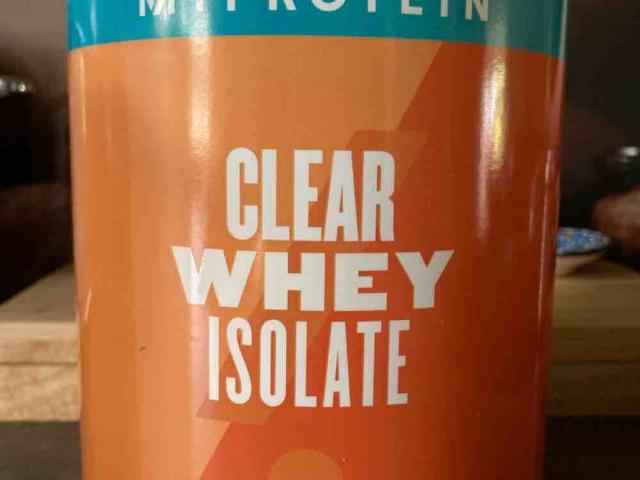 Clear Whey Isolate Orange Mango von TimotheusGuentuer | Hochgeladen von: TimotheusGuentuer