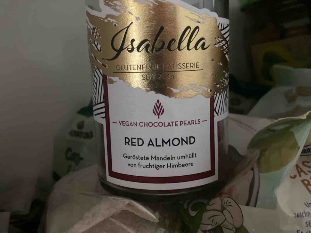 Vegan Chocolate Pearls, Red Almond von BFG | Hochgeladen von: BFG