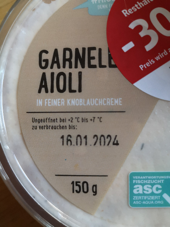 Garnelen Aioli, Rewe von suventer | Hochgeladen von: suventer