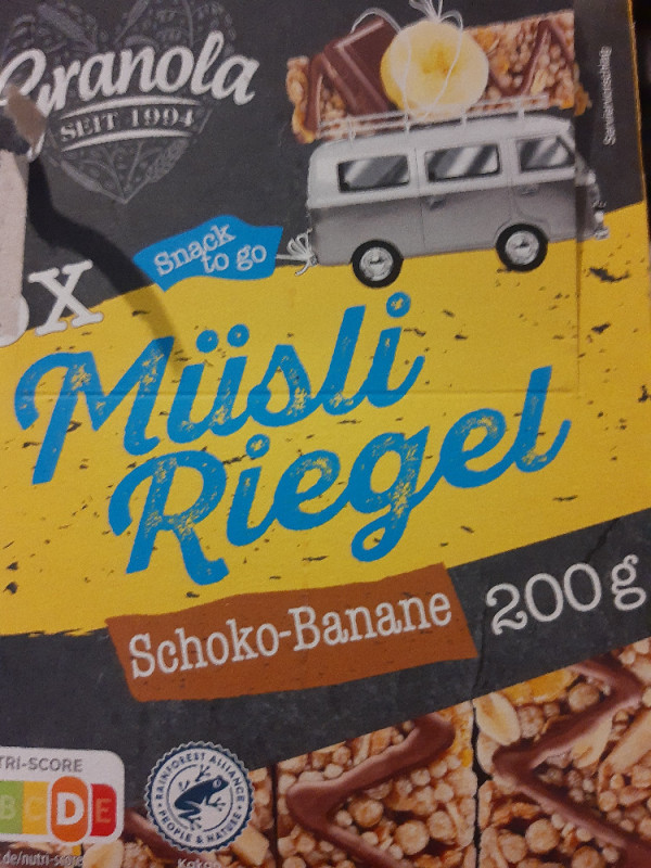 Müsli Riegel, Schoko-Banane von HDHeimann | Hochgeladen von: HDHeimann