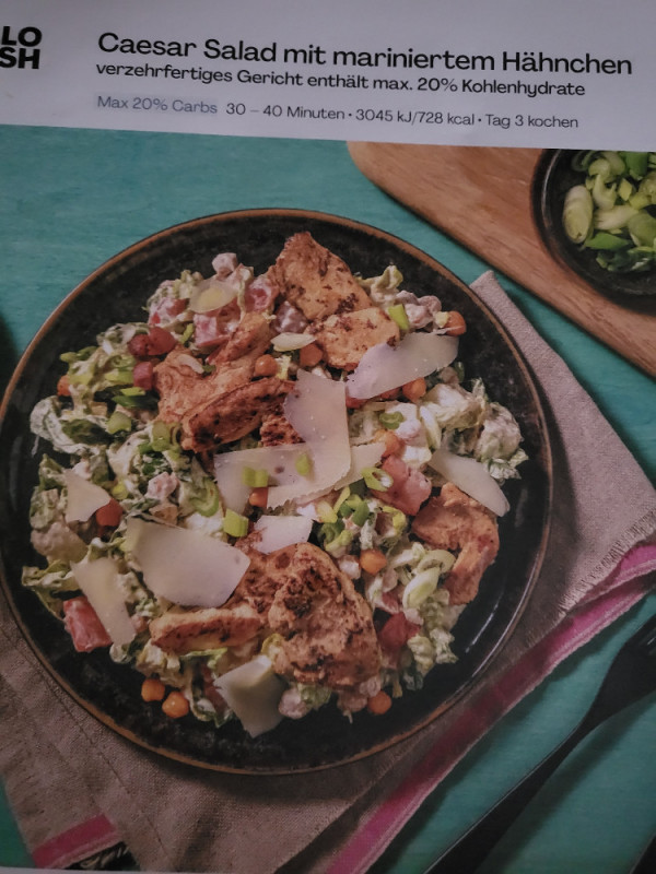 caesar salad mit mariniertem Hähnchen by Tllrfl | Hochgeladen von: Tllrfl