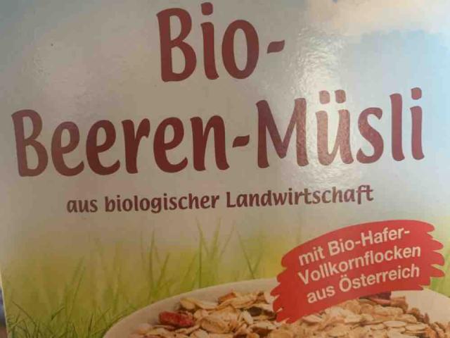 Spar Beeren Müsli, Bio von Chrix17 | Hochgeladen von: Chrix17