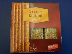 Sesam-Krokant Riegel | Hochgeladen von: Felinae