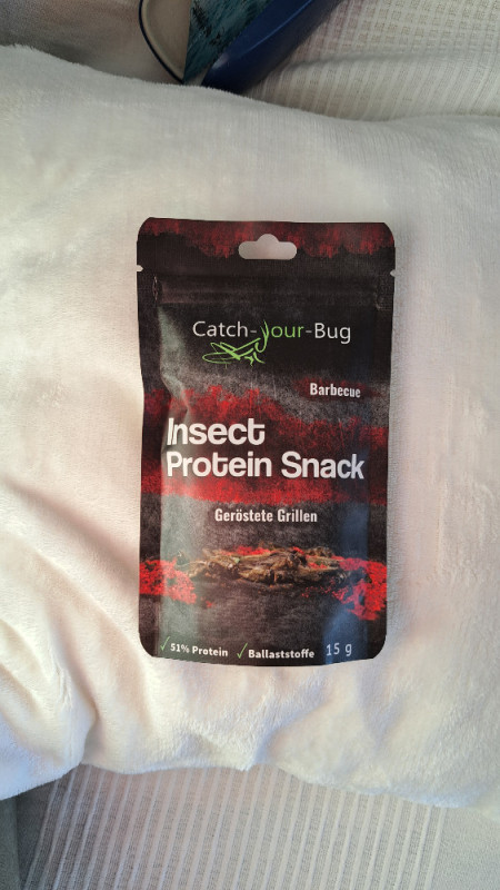 Insect Protein Snack, Geröstete Grillen (Barbecue) von PetraMV | Hochgeladen von: PetraMV