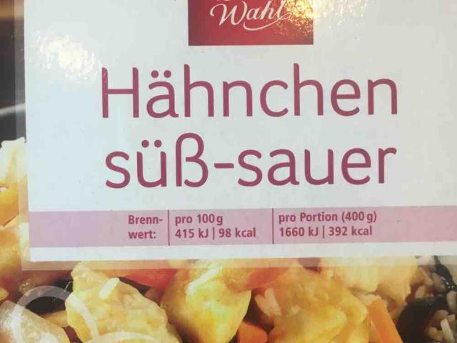 Tk Fertiggericht , Hähnchen süß sauer  von janinaheinen344 | Hochgeladen von: janinaheinen344