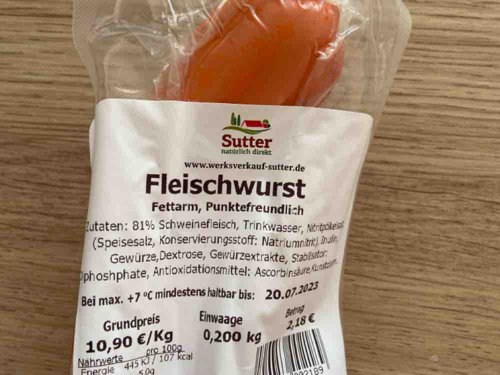 Fleischwurst, fettarm, punktefreundlich von SteffenHausMA | Hochgeladen von: SteffenHausMA