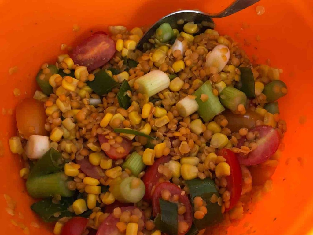 Salat Schinken + Rote Linsen von jogibear | Hochgeladen von: jogibear