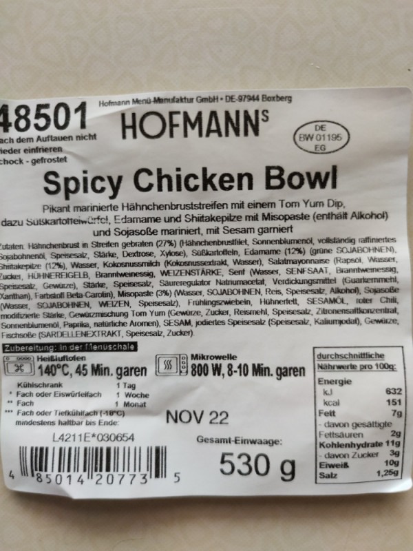 Spicy Chicken Bowl von 5D5M | Hochgeladen von: 5D5M