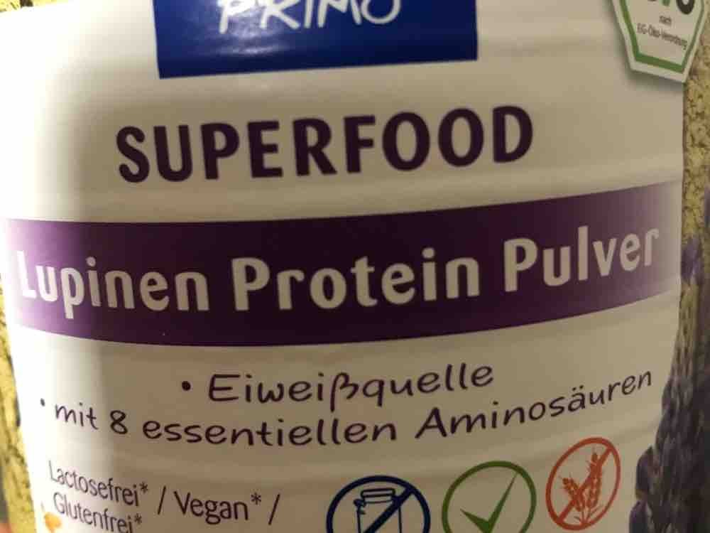 Lupinen Protein Pulver, 12g Fett /100g von MartinaAM | Hochgeladen von: MartinaAM