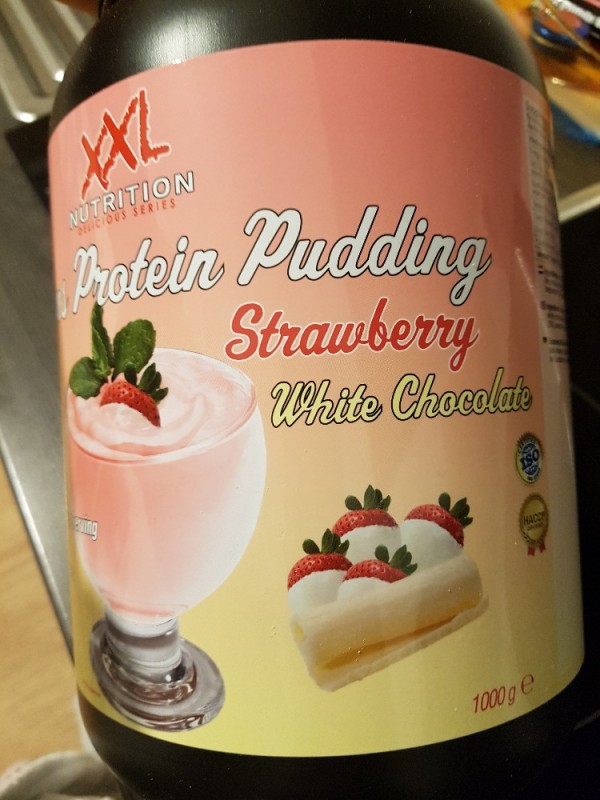 Delicious Protein Pudding, Erdbeer - Weiße Schokolade von Campbe | Hochgeladen von: Campbell