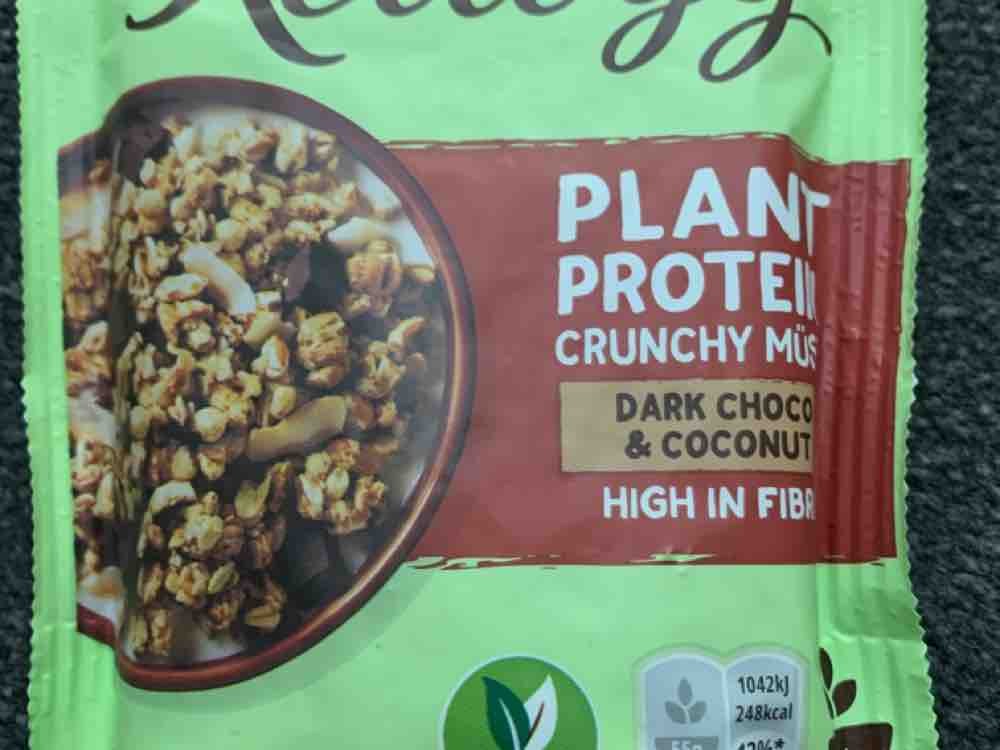 w.K  Kellog Plant Protein crunchy Müsli, Dark choco & Coconut vo | Hochgeladen von: pandora74