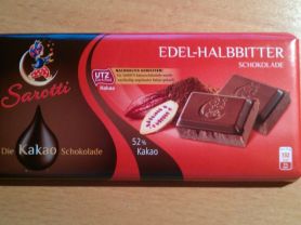 Sarotti, Edel-Halbbitter (52 % Kakao) | Hochgeladen von: davidrichter35