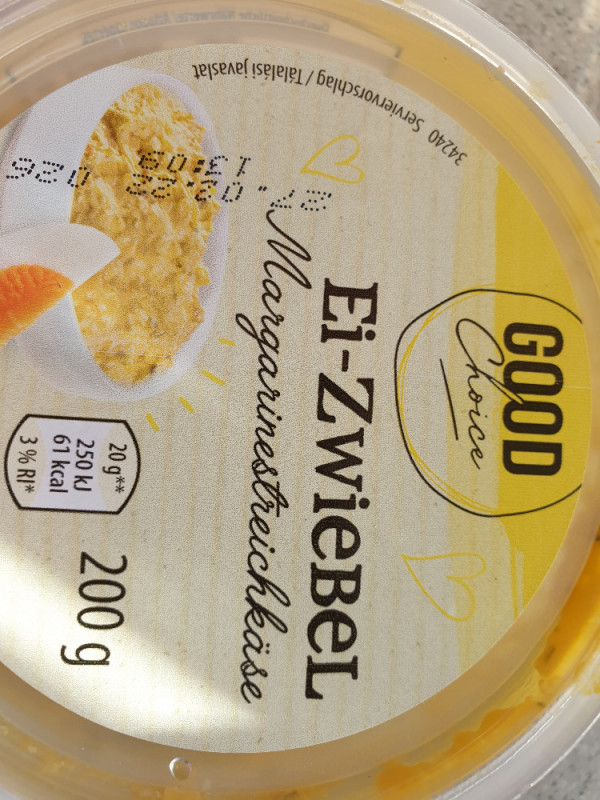 Ei-zwiebel Margarinestreichkäse von Madam Mim | Hochgeladen von: Madam Mim