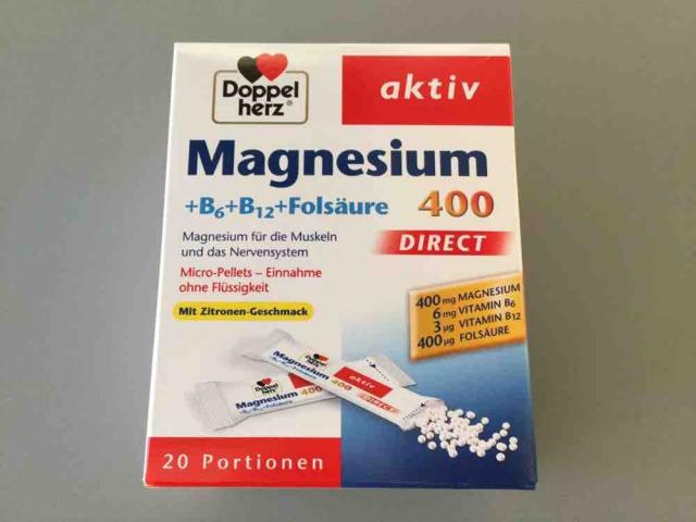 aktiv Magnesium + B6 + B12 direct, Zitrone von KReiner | Hochgeladen von: KReiner