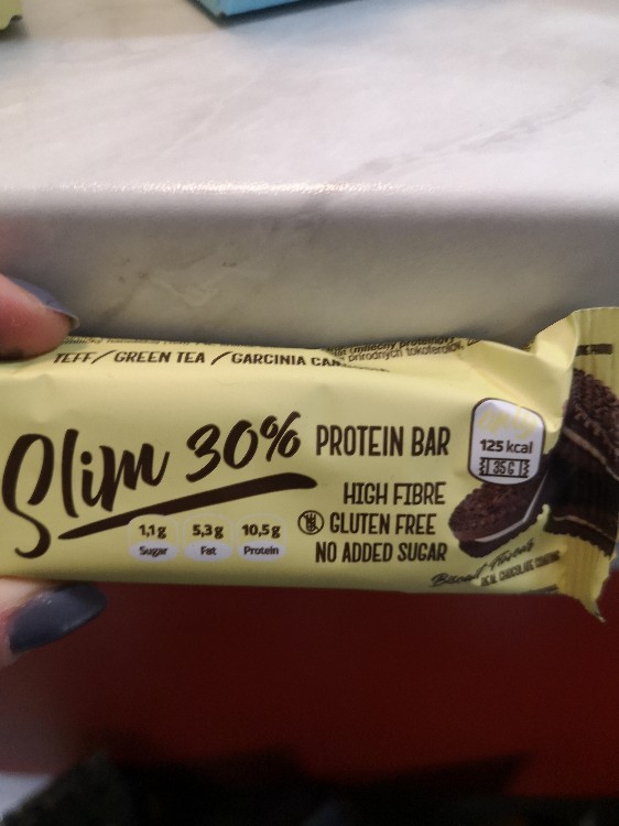 be slim 30% Protein Bar, Biscuit Flavor von veriGoFit | Hochgeladen von: veriGoFit