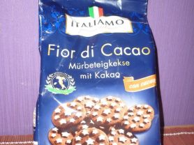 Fior di Cacao, Mürbeteig-Kekse mit Kakao | Hochgeladen von: vaiwa
