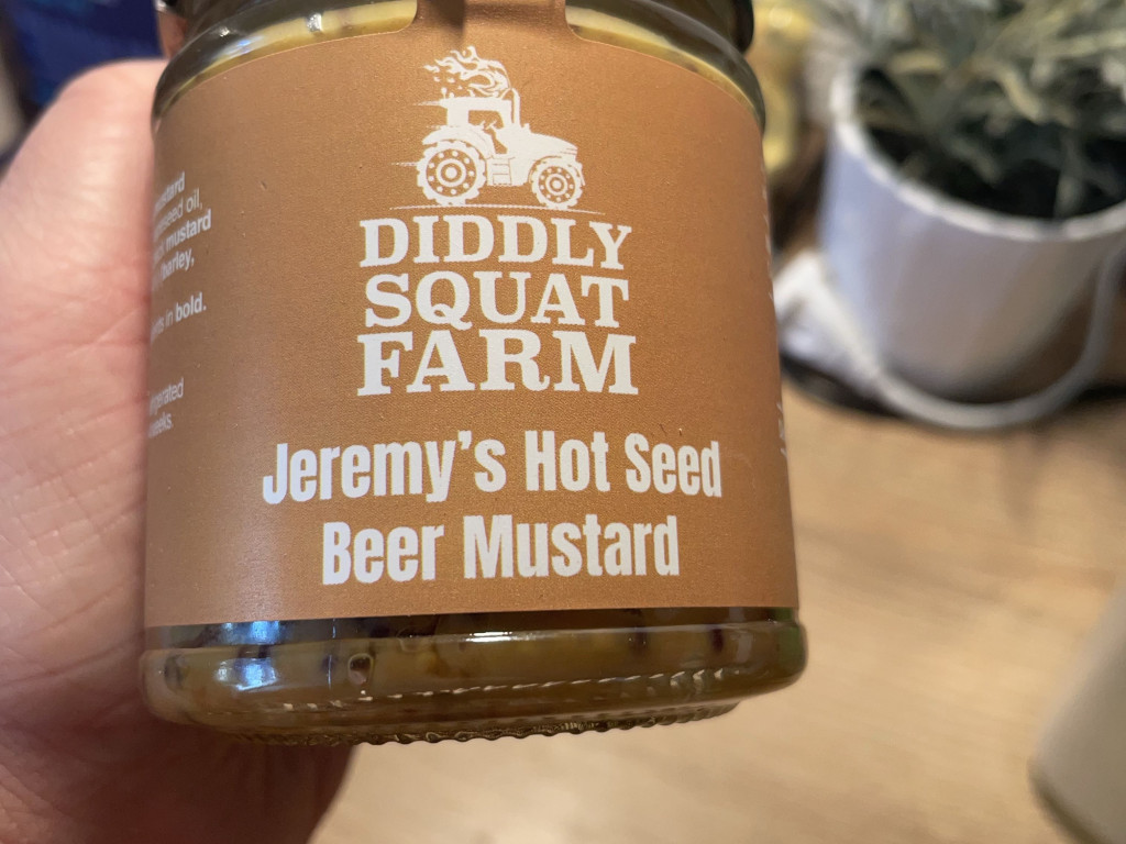 Jeremy‘s Hot Seed Beer Mustard, DiddlySquatFarm von KrawallKueke | Hochgeladen von: KrawallKueken Jeremy‘s Hot Seed Beer Mustard, DiddlySquatFarm von KrawallKueke | Hochgeladen von: KrawallKueken