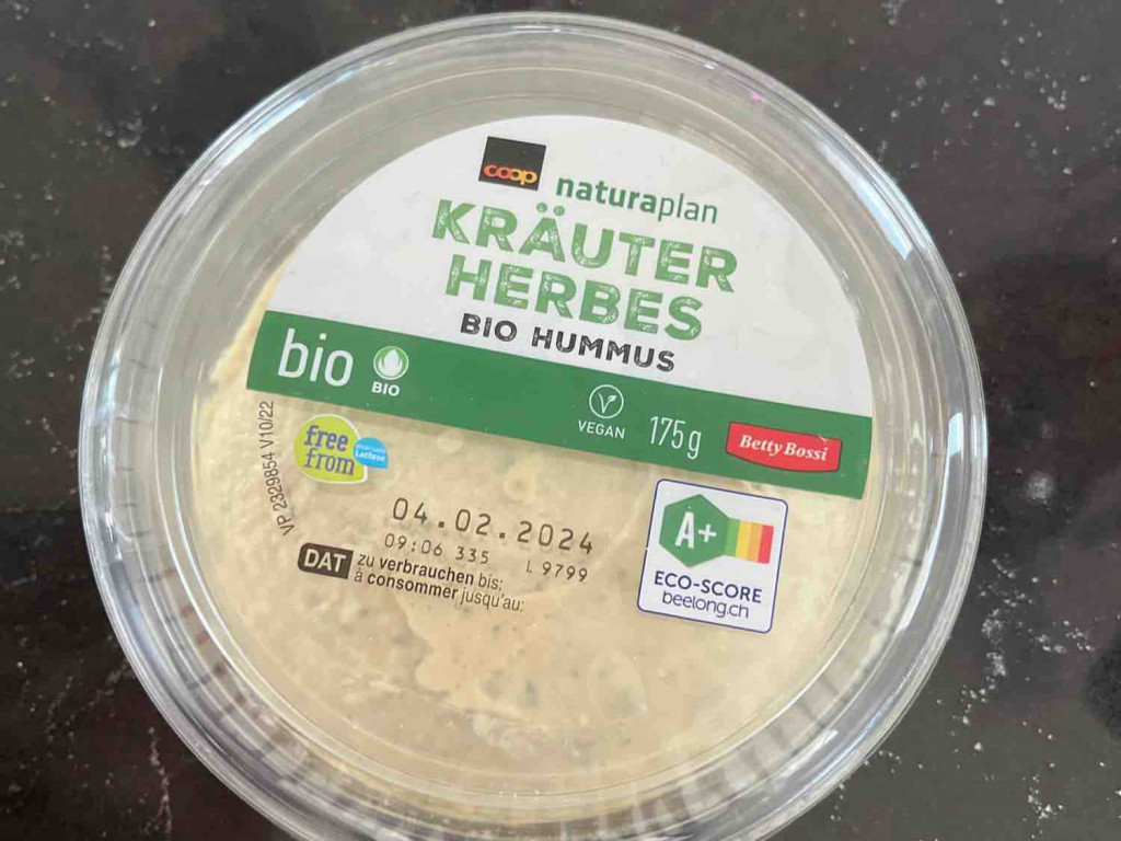 Kräuter Bio Hummus von marinastetten | Hochgeladen von: marinastetten