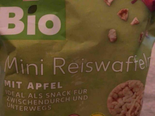 Bio Mini Reiswaffeln, Mit Apfel von MaryJo82 | Hochgeladen von: MaryJo82