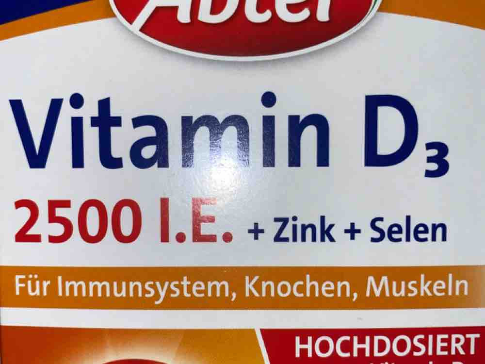 Vitamin D3   2500i.E., +Zink + Selen von Goon | Hochgeladen von: Goon