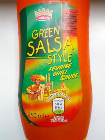 Feurige Chili Sauce, Green Salsa Style | Hochgeladen von: lgnt