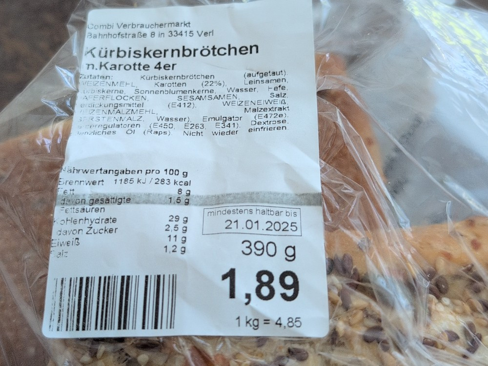 Kürbiskernbrötchen von Travelmaster | Hochgeladen von: Travelmaster