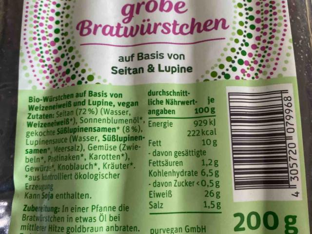 vegan Bratwurst von LA1989 | Hochgeladen von: LA1989