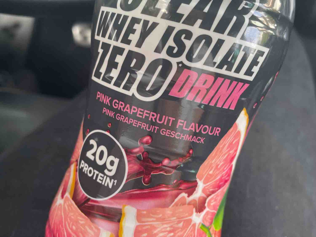 Clear Whey Isolate Zero, Pink Grapefruit Flavour von Nbiene87 | Hochgeladen von: Nbiene87