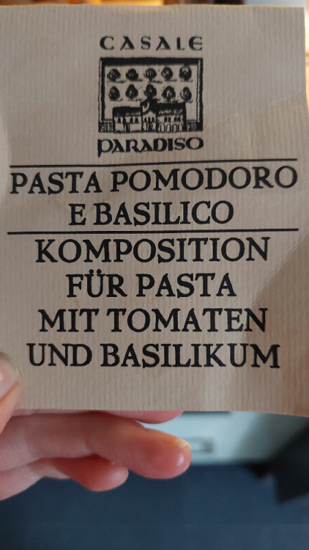 Komposition für Pasta, Mit Tomaten und Basilikum von SusanR. | Hochgeladen von: SusanR.