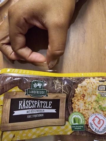 Käsespätzle, Mit Röstzwiebeln von MarcOmat | Hochgeladen von: MarcOmat