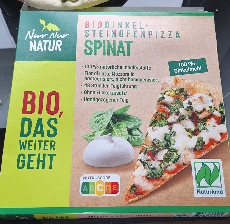 Bio Dinkel-Steinofenpizza, Spinat von Sophia1990 | Hochgeladen von: Sophia1990