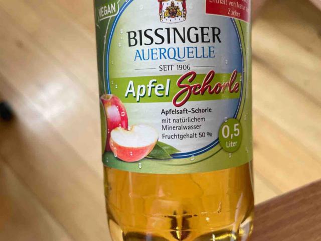 Bissinger Auerqurelle Apfelschorle, Fruchtgehalt 50% von pupsi | Hochgeladen von: pupsi