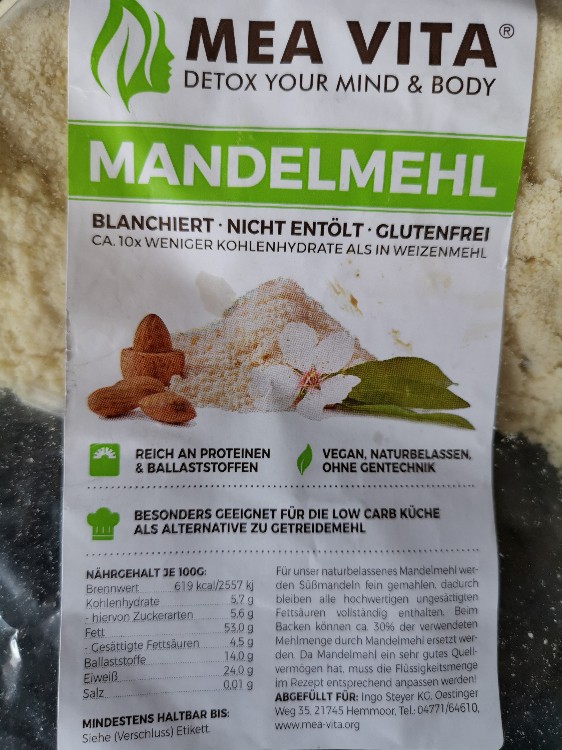Mandelmehl von marcellehfeld514 | Hochgeladen von: marcellehfeld514