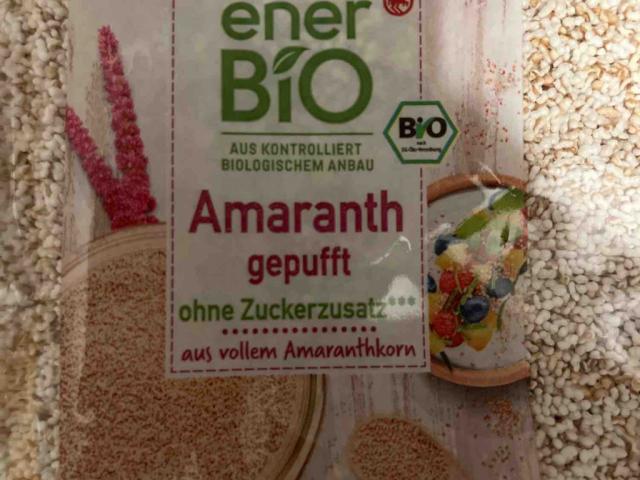 Bio Amaranth gepufft von nikidd | Hochgeladen von: nikidd