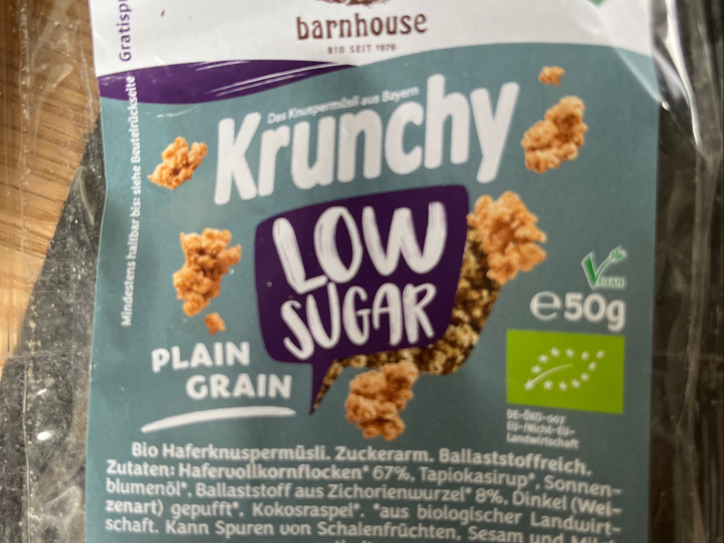 KRUNCHY LOW SUGAR PLAIN GRAIN von Nici31 | Hochgeladen von: Nici31