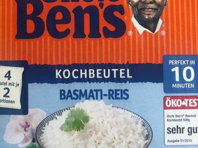 Basmati-Reis (1 Beutel ungekocht), ca. 240ml Wasser je Beutel vo | Hochgeladen von: alex1981