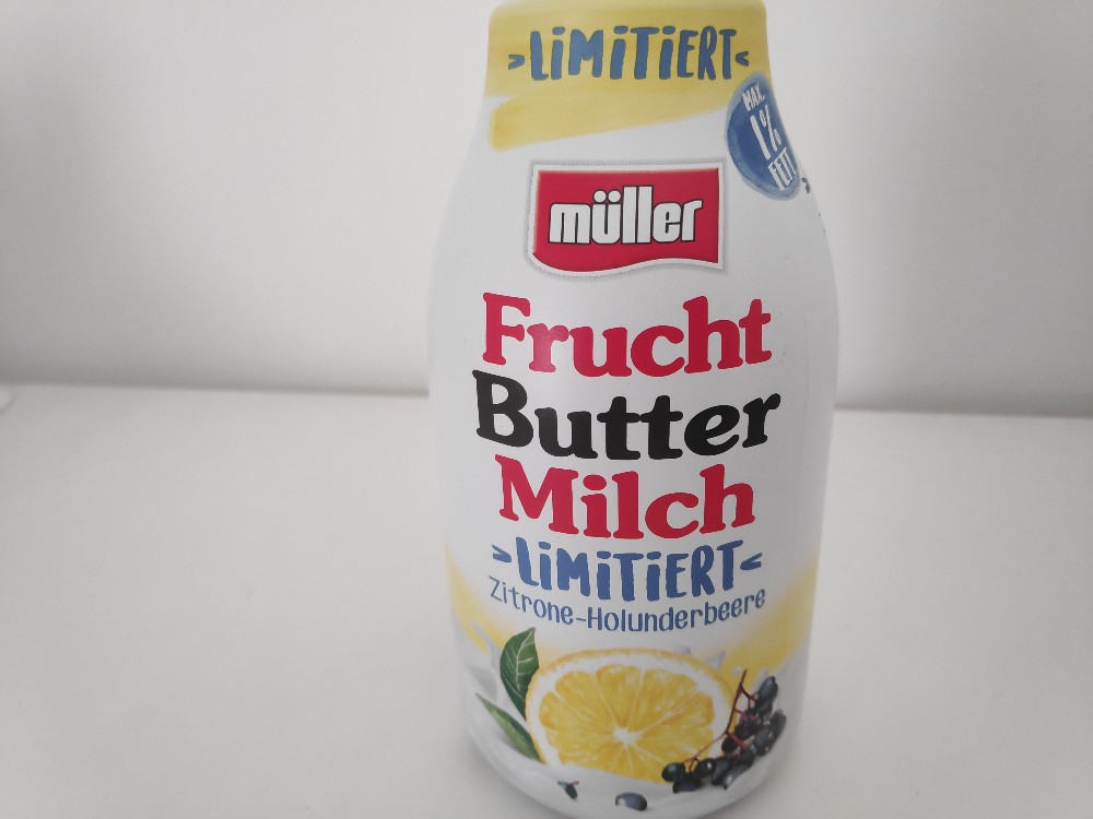 Frucht Butter Milch, Zitrone-Holunderbeere von dartsi2603 | Hochgeladen von: dartsi2603