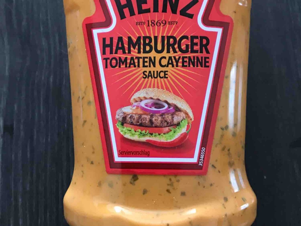Heinz, Hamburger Tomaten Cayenne Sauce Kalorien Saucen, Dressing Fddb