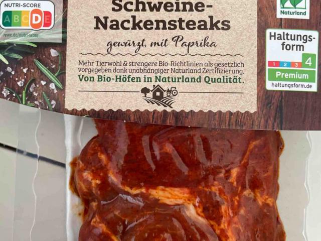 Bio Schweine-Nackensteacks, mit Paprika von katjaprigge | Hochgeladen von: katjaprigge