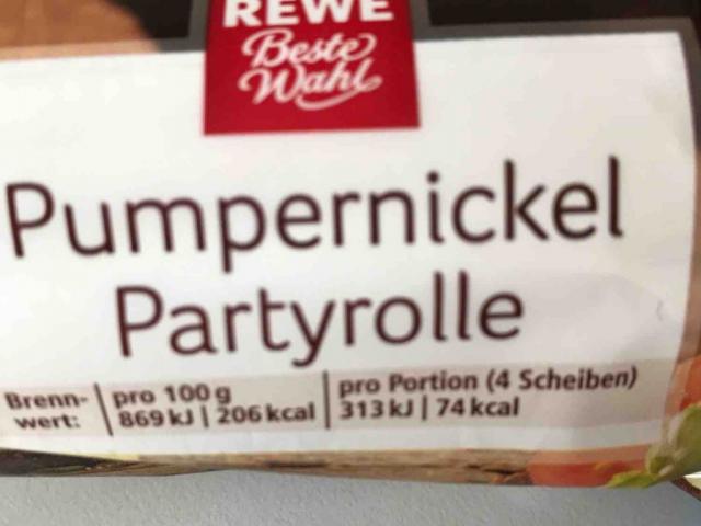 Pumpernickel Partyrolle von Caitlin | Hochgeladen von: Caitlin