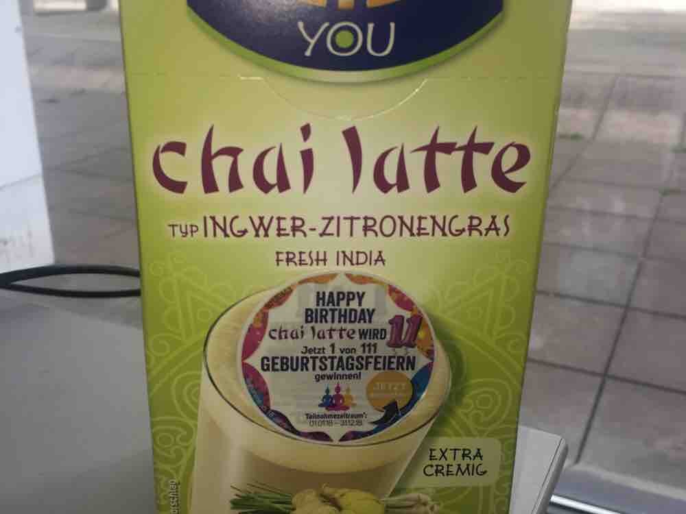 Krüger, Chai Latte, Fresh India Ingwer-Zitronengras Kalorien - Getränke ...
