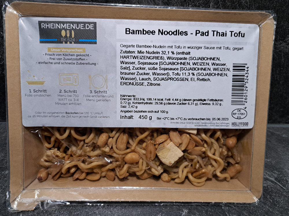 Bambee Noodles Pad Thai Tofu von fassenma | Hochgeladen von: fassenma