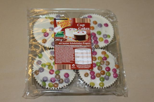 Kuchen Party Cup Cakes m. bunten Schokoladen-Dragees, Schoko | Hochgeladen von: missi06
