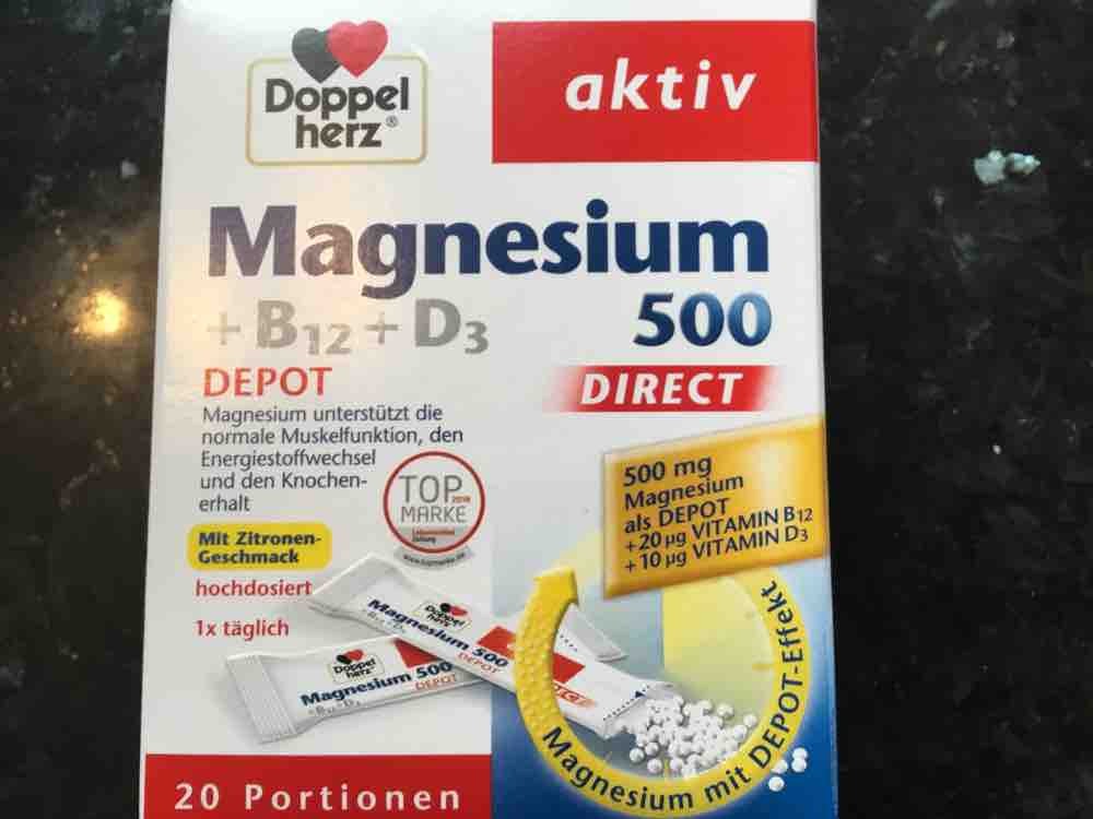 Magnesium 500 direct +B12+D3 von eva12 | Hochgeladen von: eva12