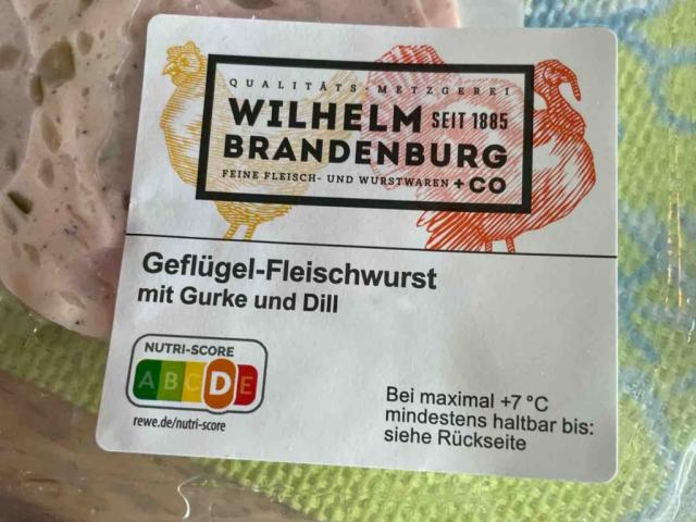 Geflügel Fleiischwurst, mit Gurke und Dilll von Dodo64 | Hochgeladen von: Dodo64