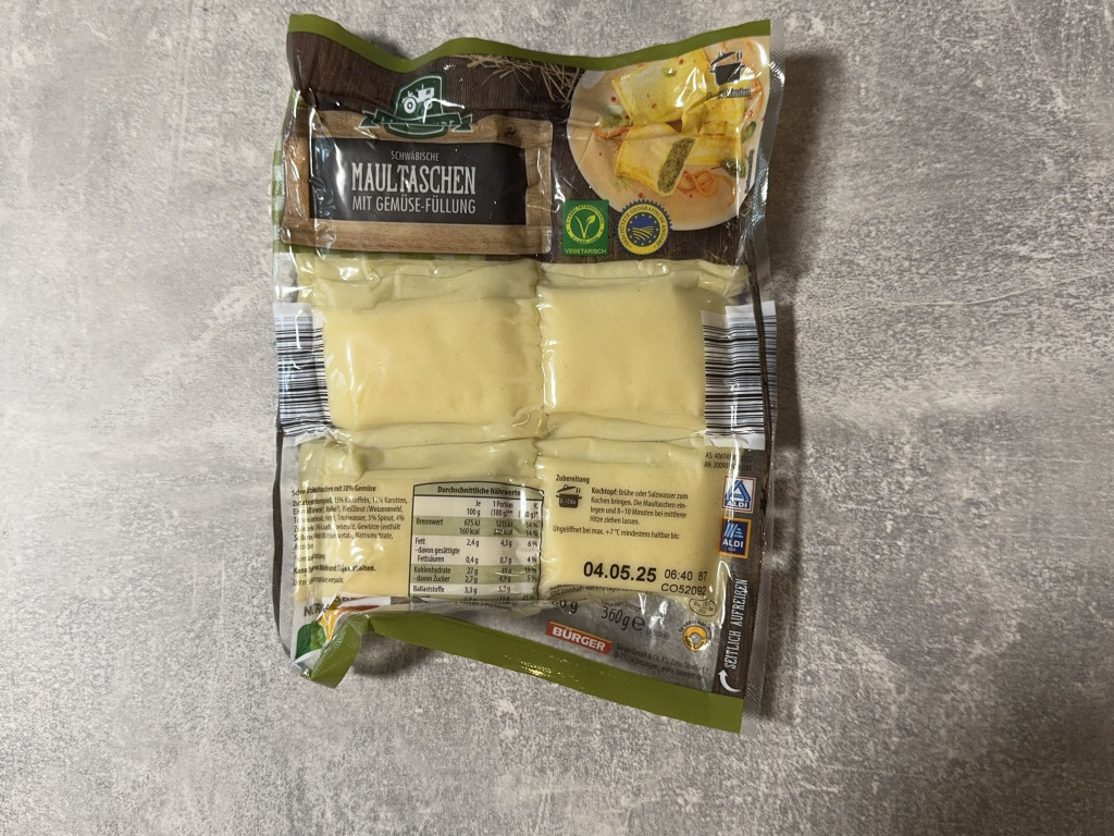 Maultaschen, Mit Gemüse-Füllung von maximus09 | Hochgeladen von: maximus09 Maultaschen, Mit Gemüse-Füllung von maximus09 | Hochgeladen von: maximus09