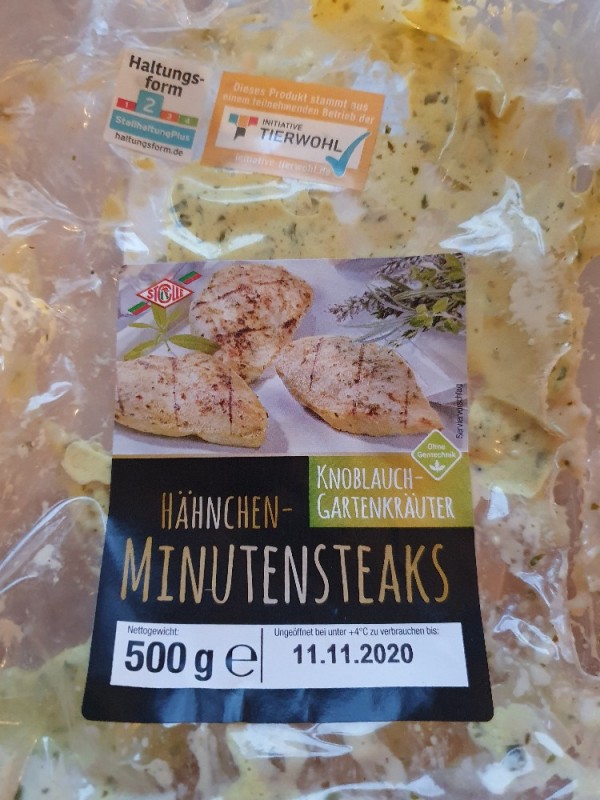 Hähnchen Minutensteaks, Knoblauch von Nici1983 | Hochgeladen von: Nici1983