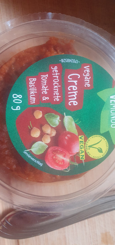 Vegane Creme (getrocknete Tomate & Basilikum) von kalliopi | Hochgeladen von: kalliopi