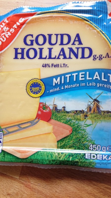 Gouda Holland, 48% Fett i. Tr. von Mayana85 | Hochgeladen von: Mayana85