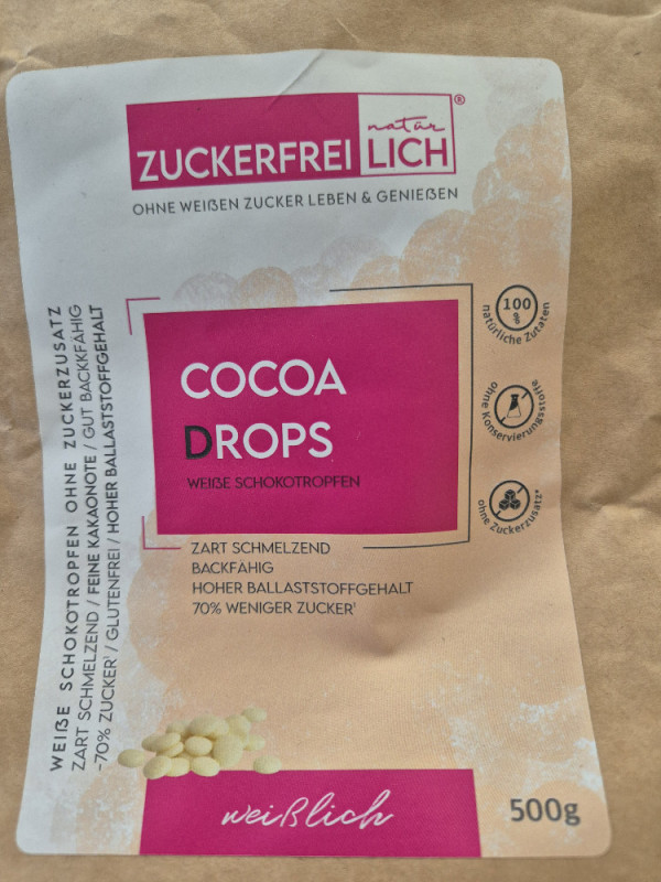 Zuckerfreilich Cocoa Drops weiße Schokolade von Lisa882 | Hochgeladen von: Lisa882